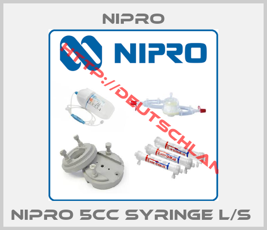 NIPRO-Nipro 5cc Syringe L/S 