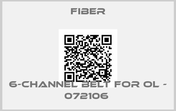 Fiber-6-channel belt for OL - 072106 