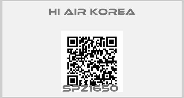 HI AIR KOREA-SPZ1650 