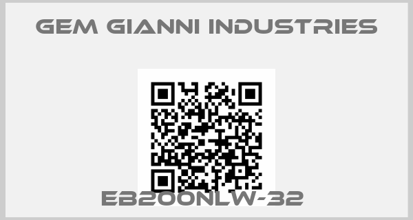 GEM Gianni Industries-EB200NLW-32 