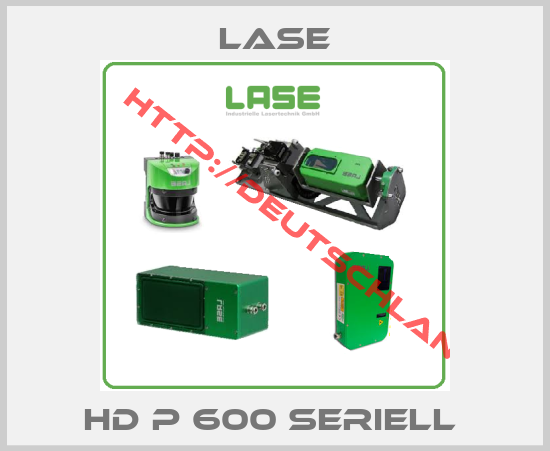 Lase-HD P 600 seriell 
