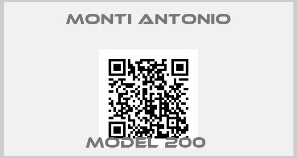 Monti Antonio-Model 200 