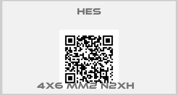 Hes-4x6 mm2 N2XH  