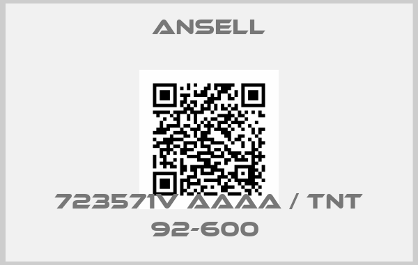 Ansell-723571v AAAA / TNT 92-600 