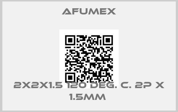 AFUMEX- 2X2X1.5 120 DEG. C. 2P X 1.5mm 