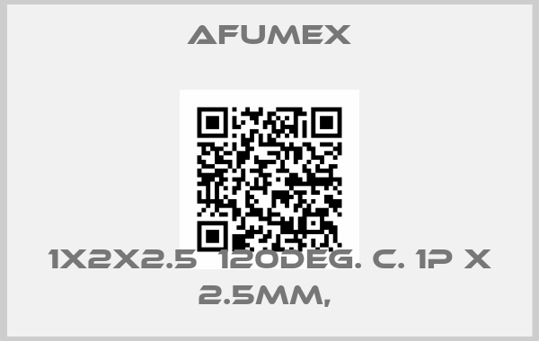 AFUMEX-1X2X2.5  120DEG. C. 1P X 2.5mm, 