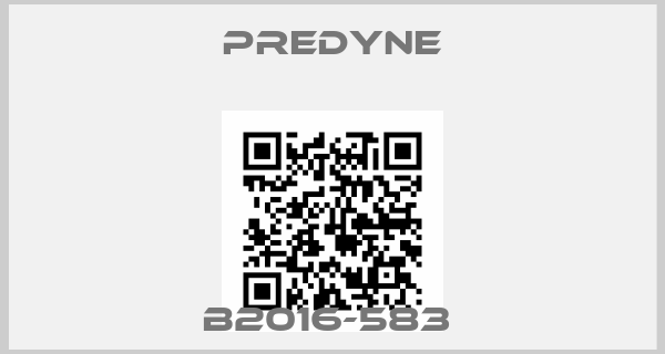 Predyne- B2016-583 