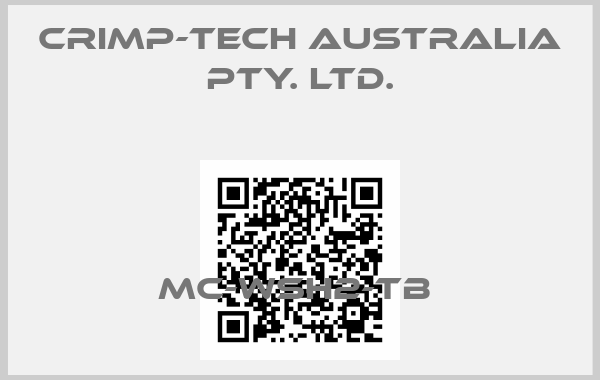 CRiMP-TECH Australia Pty. Ltd.-MC-WSH2-TB 