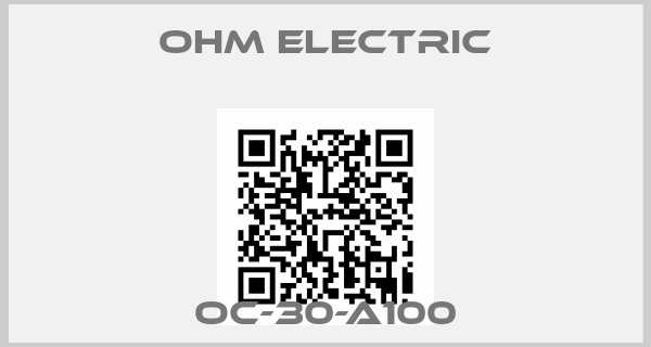 OHM Electric-OC-30-A100