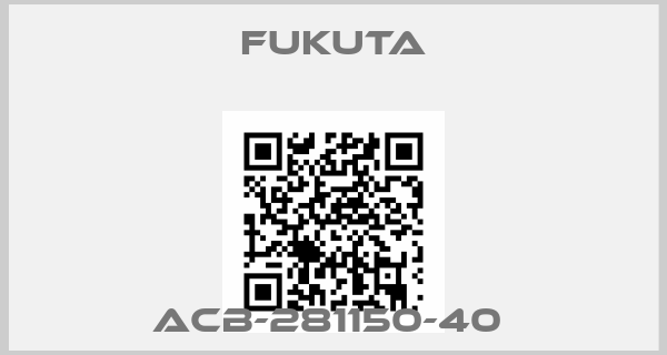 FUKUTA-ACB-281150-40 