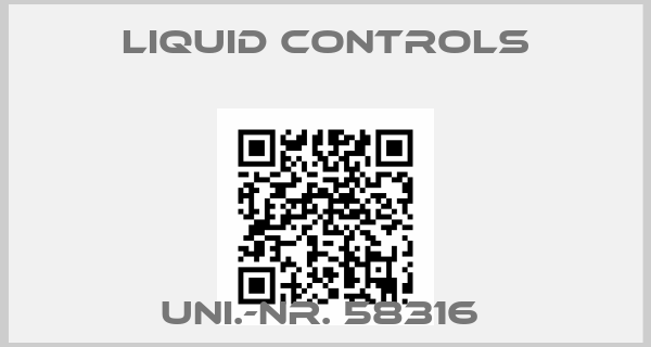Liquid Controls-UNI.-Nr. 58316 