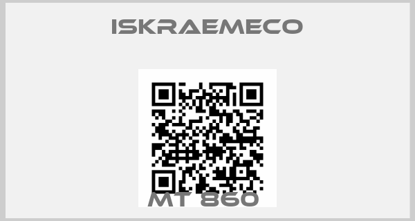 Iskraemeco-MT 860 