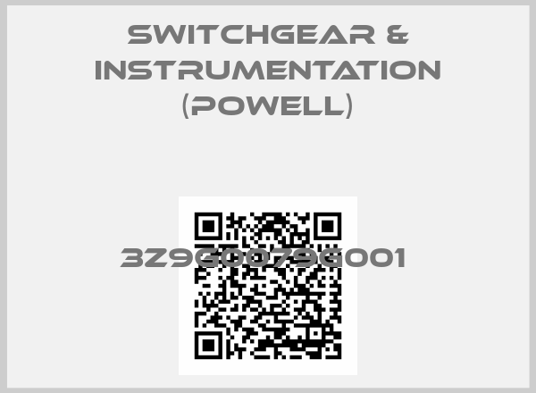 SWITCHGEAR & INSTRUMENTATION (Powell)-3Z9G0079G001 