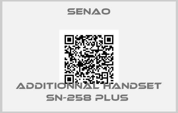 Senao-Additionnal Handset SN-258 PLUS 