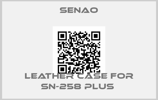 Senao-Leather Case for SN-258 PLUS 