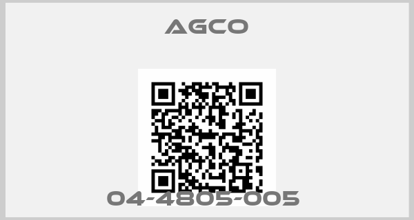 AGCO-04-4805-005 