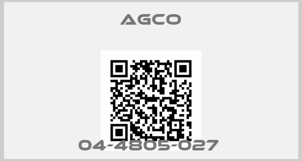 AGCO-04-4805-027 