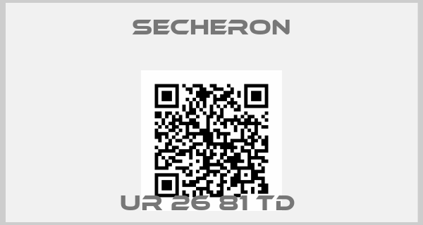 Secheron-UR 26 81 TD 