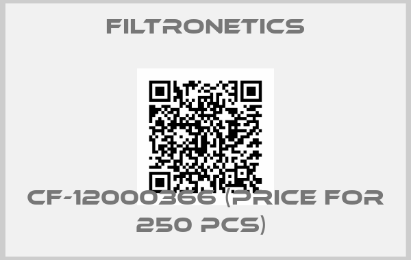 Filtronetics-CF-12000366 (price for 250 pcs) 