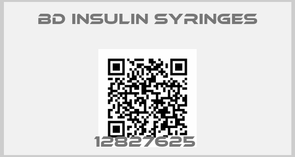 BD Insulin Syringes-12827625 