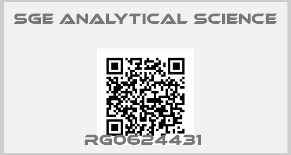 SGE ANALYTICAL SCIENCE-RG0624431 