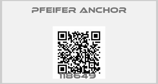 Pfeifer Anchor-118649 