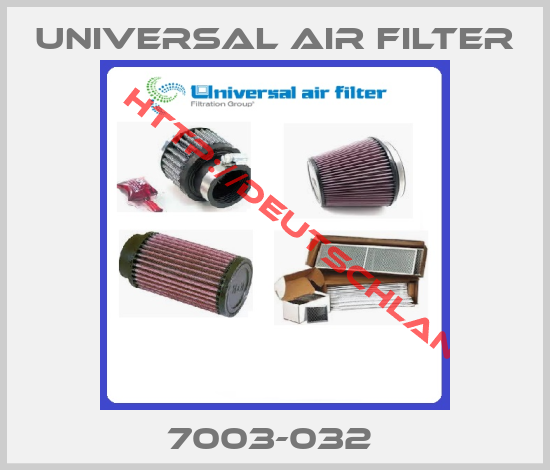 Universal Air Filter-7003-032 