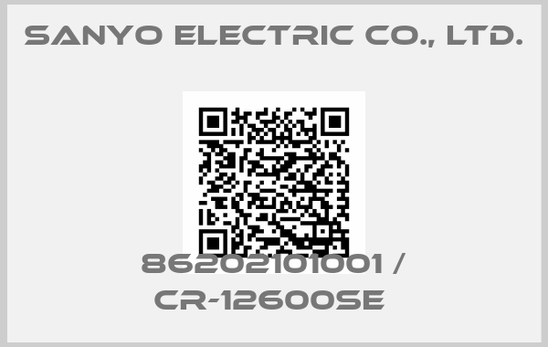 SANYO Electric Co., Ltd.-86202101001 / CR-12600SE 