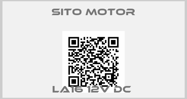 Sito Motor-LA16 12v dc 