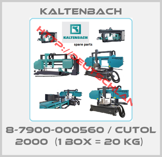 Kaltenbach-8-7900-000560 / Cutol 2000  (1 box = 20 kg) 