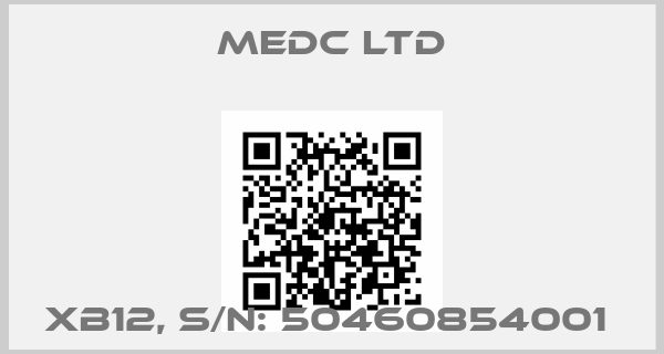 MEDC Ltd-XB12, S/N: 50460854001 