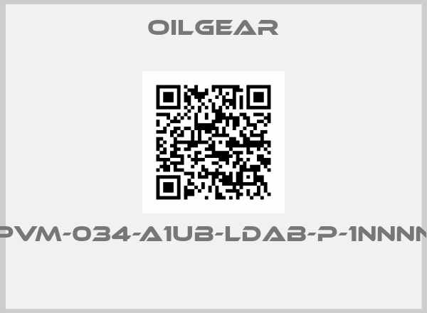Oilgear- PVM-034-A1UB-LDAB-P-1NNNN 
