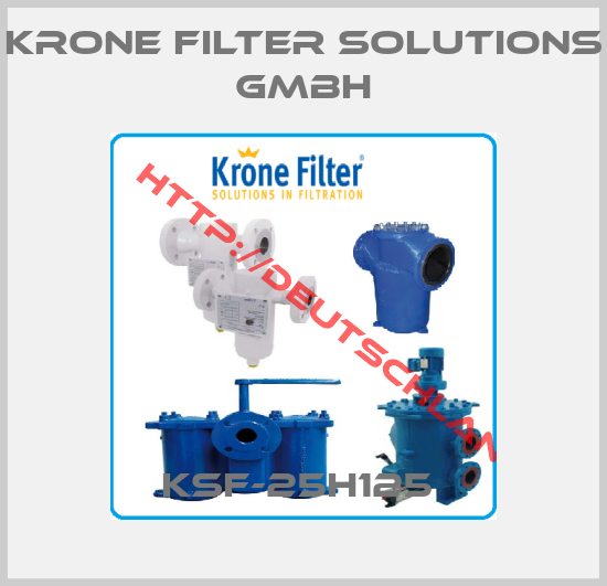 Krone Filter Solutions GmbH-KSF-25H125 