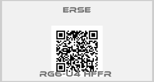 Erse-RG6-U4 HFFR 