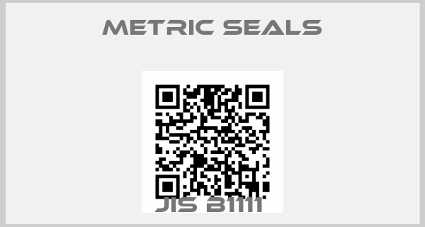 Metric Seals-JIS B1111 