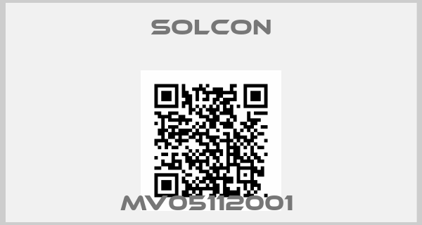 SOLCON-MV05112001 