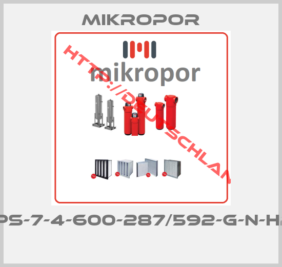 Mikropor-MPS-7-4-600-287/592-G-N-H20 
