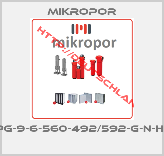Mikropor-MPG-9-6-560-492/592-G-N-H20 