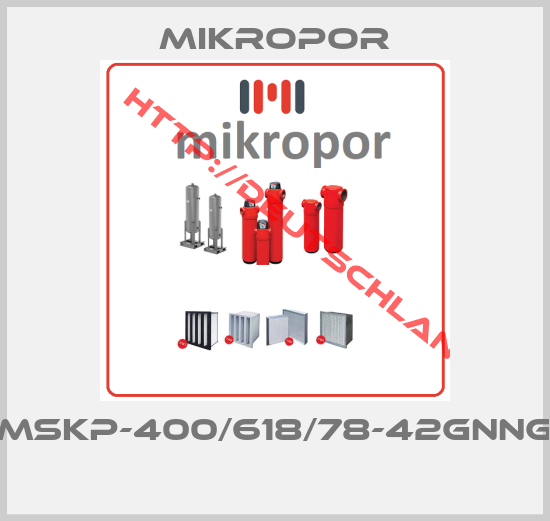 Mikropor-MSKP-400/618/78-42GNNG 