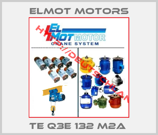 Elmot Motors-TE Q3E 132 M2A 
