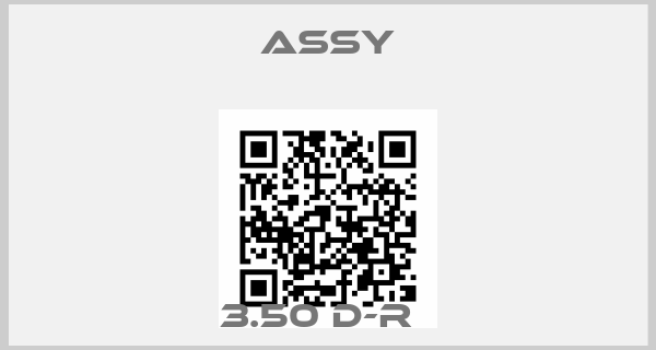 Assy-3.50 D-R  