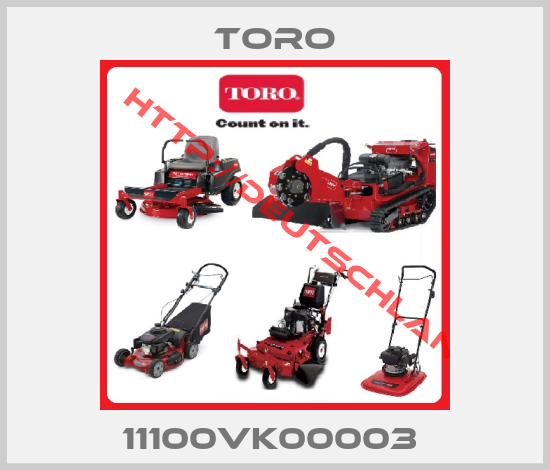 Toro-11100VK00003 