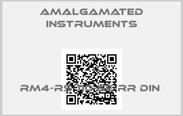 Amalgamated Instruments-RM4-RS-110-5E-RR DIN 
