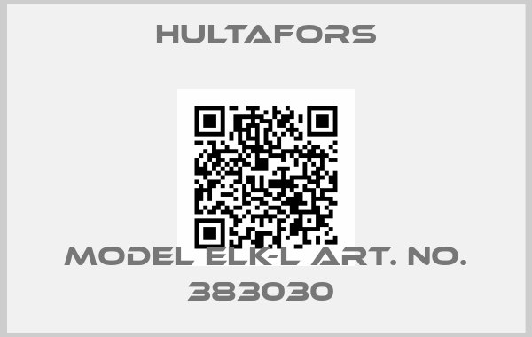 Hultafors-MODEL ELK-L Art. No. 383030 