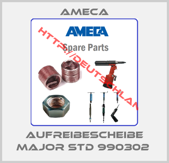 Ameca-Aufreibescheibe Major STD 990302 