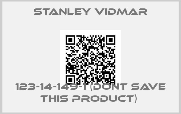 Stanley Vidmar- 123-14-149-1 (dont save this product) 
