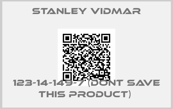 Stanley Vidmar-123-14-149-7 (dont save this product) 