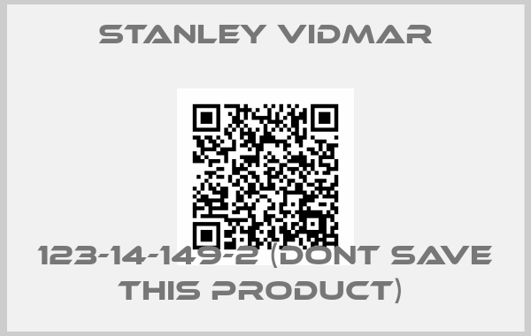 Stanley Vidmar- 123-14-149-2 (dont save this product) 