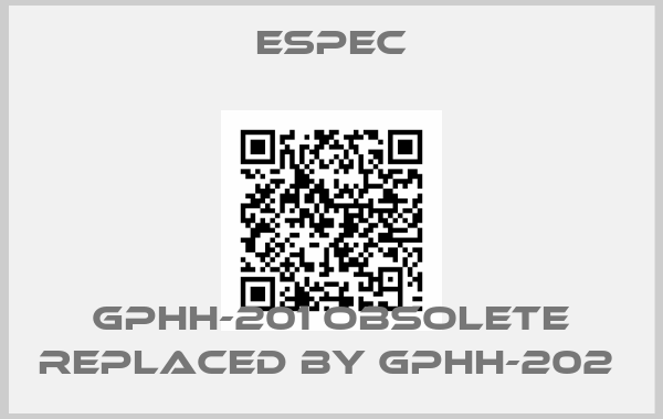 Espec-GPHH-201 OBSOLETE REPLACED BY GPHH-202 