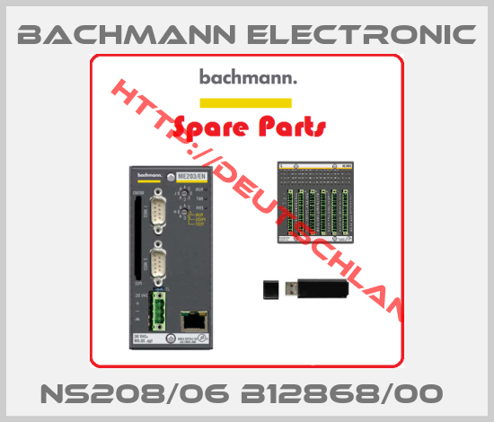 BACHMANN ELECTRONIC-NS208/06 B12868/00 